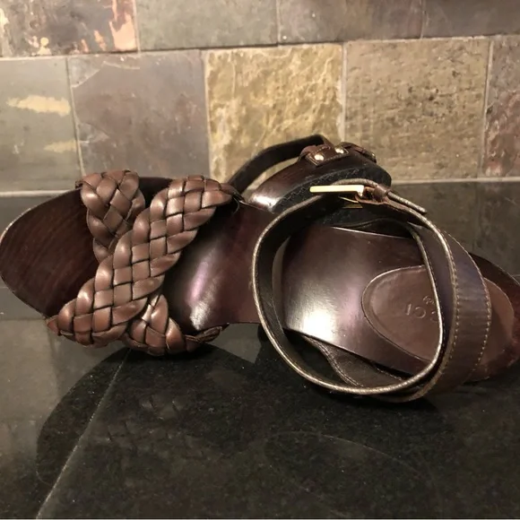 Gucci braided platform sandals - Picture 9 of 15